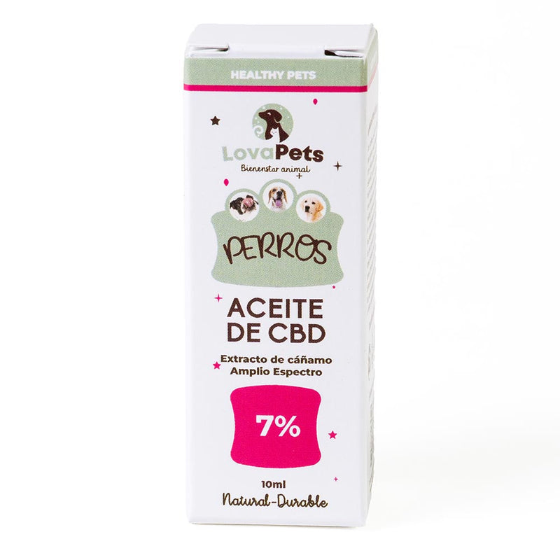 Aceite de CBD al 7 % para perros